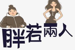 胖若兩人是什么意思