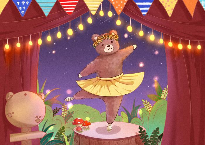 小熊跳舞是什么意思
