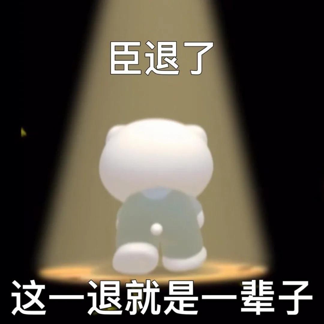 臣退了 这一退就是一辈子