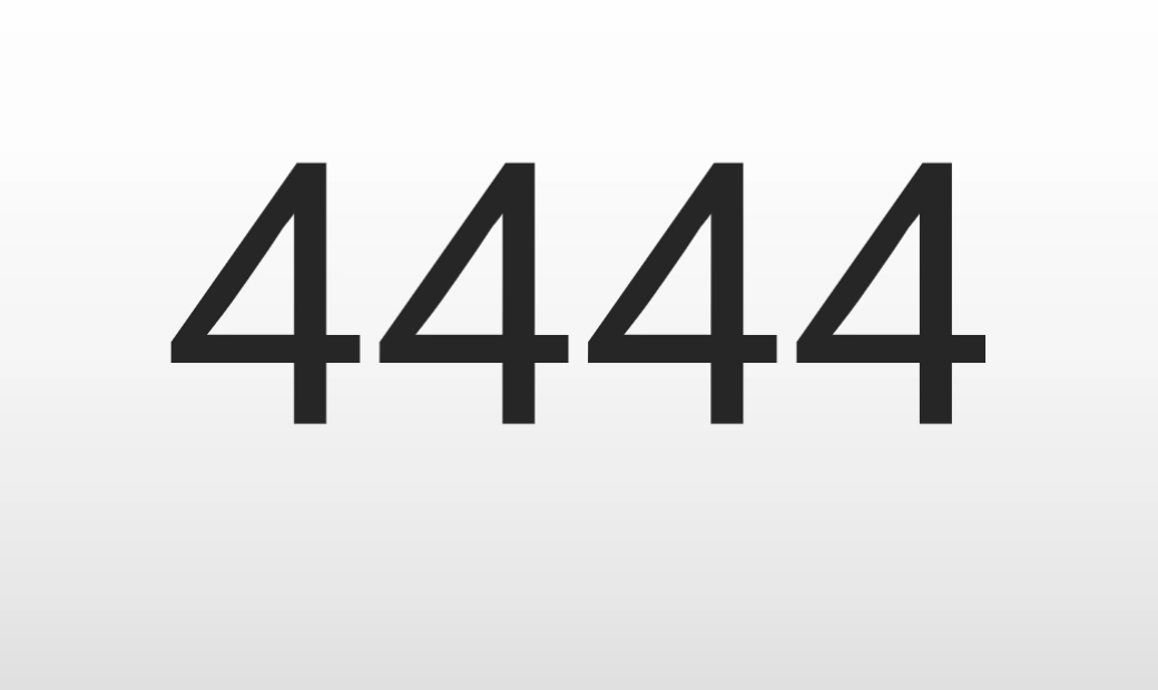 4444