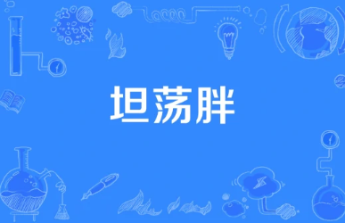 坦荡胖