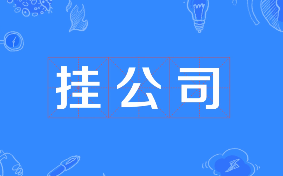 挂公司
