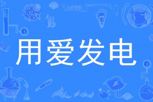 用愛(ài)發(fā)電是什么意思