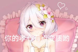 孝心变质是什么意思