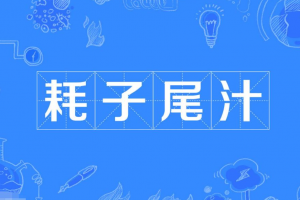 耗子尾汁是什么意思