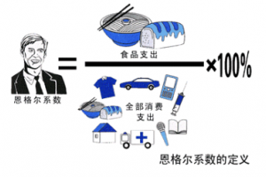 恩格尔系数百分百是什么意思
