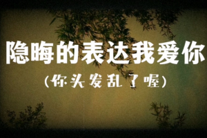 你頭發(fā)亂了喔是什么意思