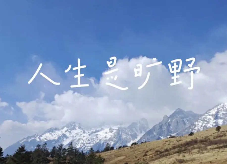人生是旷野