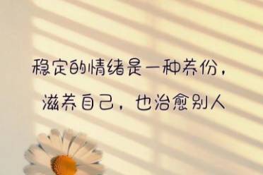 情绪稳定是什么意思