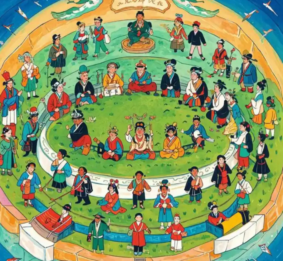 世界是巨大草臺班子
