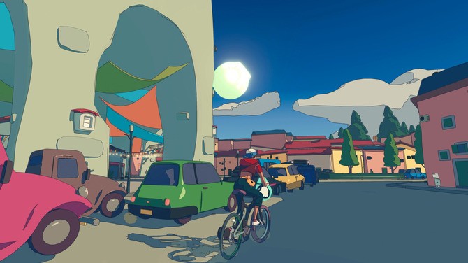 動畫風自行車冒險新作《輪世界》全平臺發(fā)售 支持中文