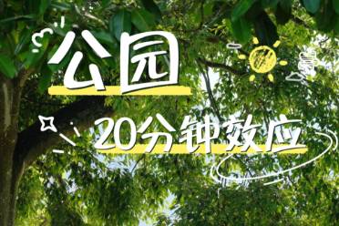 公園20分鐘效應(yīng)是什么意思