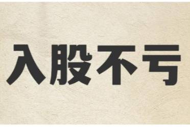 入股不虧！是什么意思