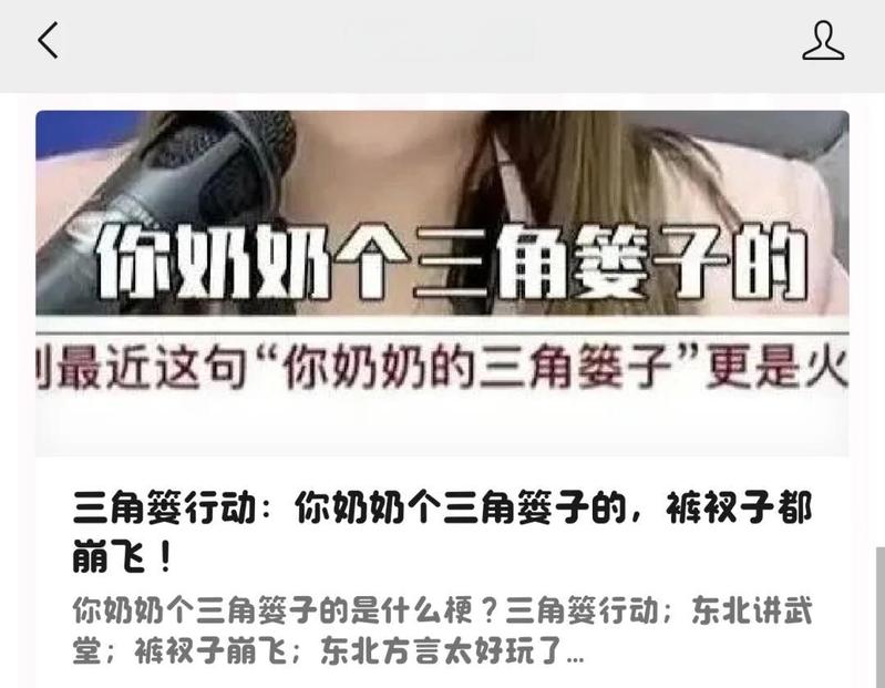 你奶奶个三角篓子