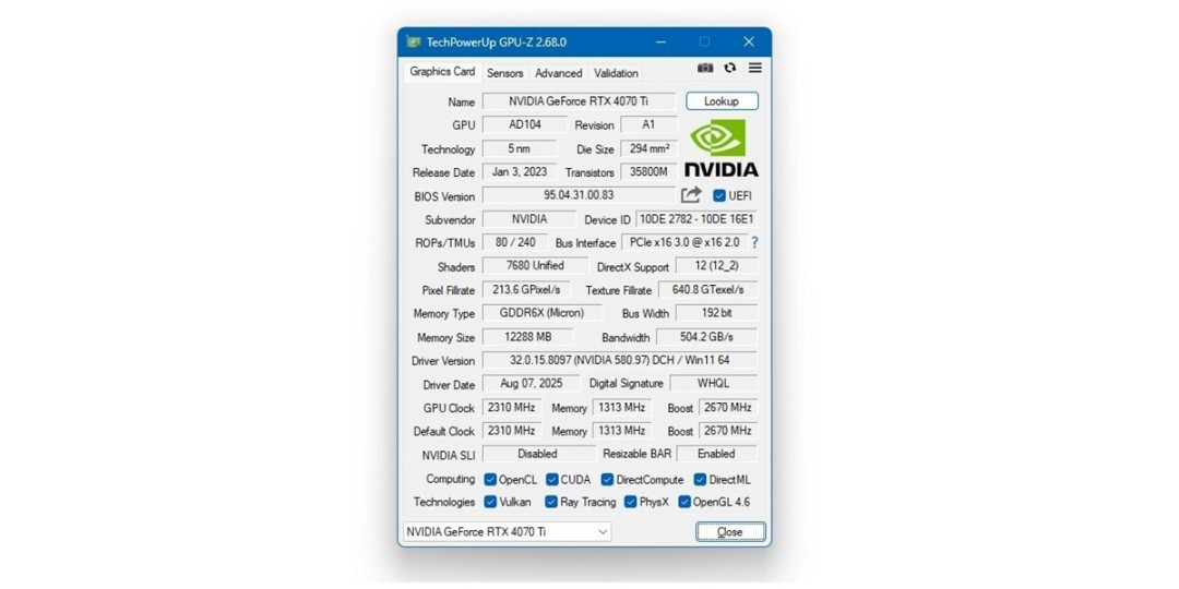 GPU-Z 2.68.0版本发布：新增多款显卡支持并优化安全性