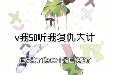 V我50傾聽復(fù)仇計劃是什么意思