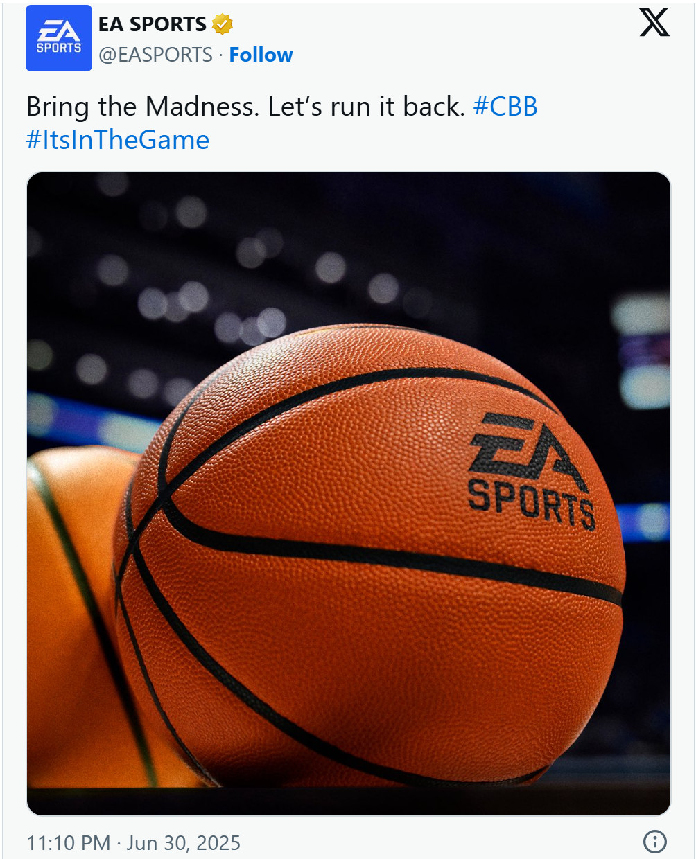 EA大學(xué)籃球游戲項(xiàng)目終止 2K Sports搶占先機(jī)