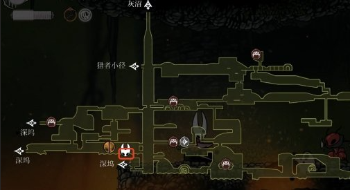 《空洞騎士絲之歌》犀角掘地獸位置詳解