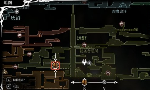 《空洞騎士絲之歌》犀角掘地獸位置詳解