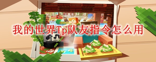 我的世界传送玩家指令使用教程