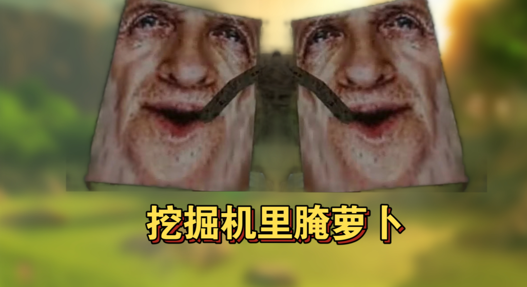 控掘机里腌萝卜