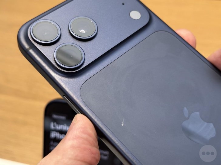 ‌iPhone 17 Pro铝合金机身引争议 展示机短期内现明显磨损