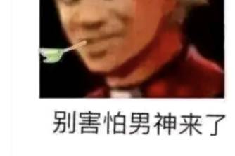 別害怕男神來了是什么意思