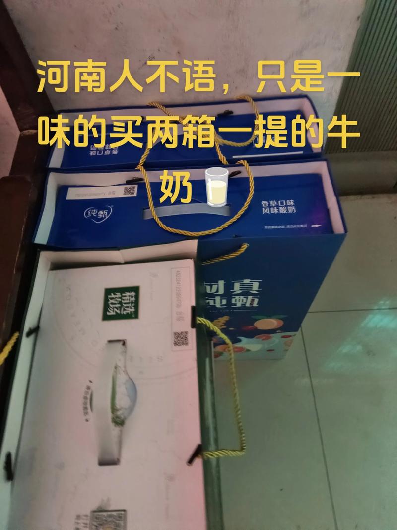 河南一提两箱奶