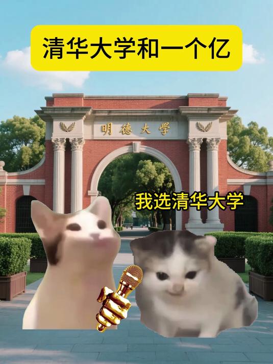 一个亿和清华
