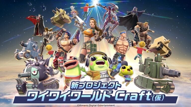‌科乐美推出全新游戏创作平台《科乐美世界 Craft》