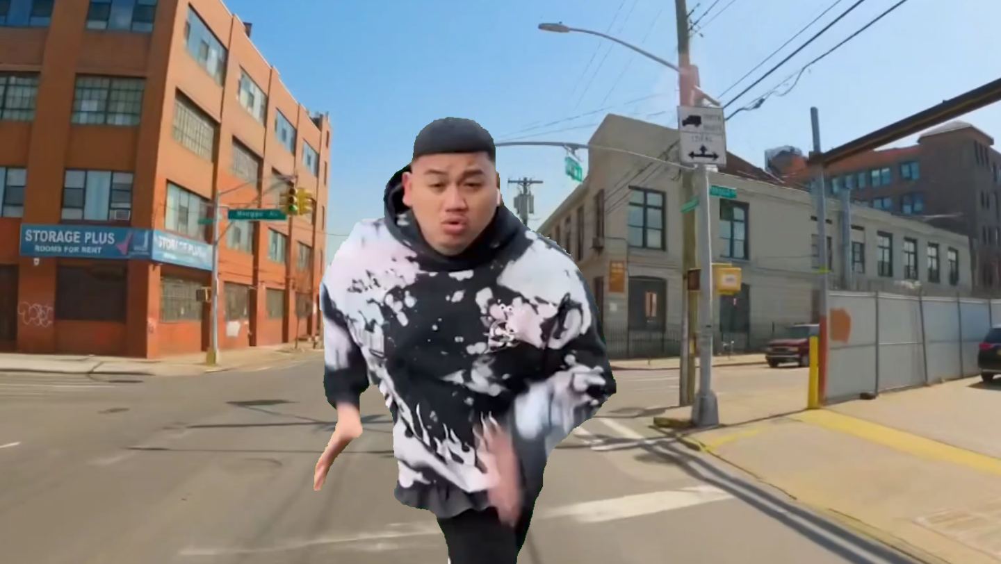 fake run！跑男