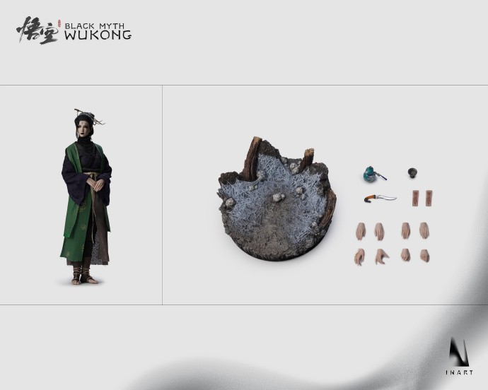 《黑神话：悟空》四姐1/6收藏级可动人偶正式发布