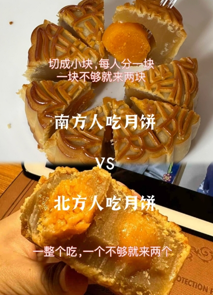 南北月饼差异