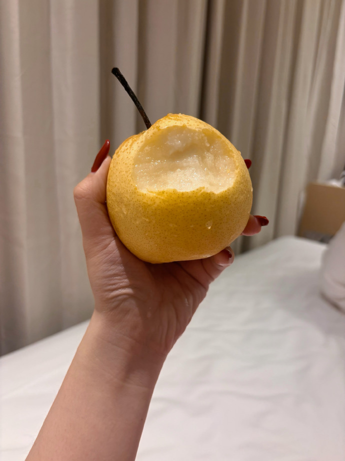 吃顆梨吧