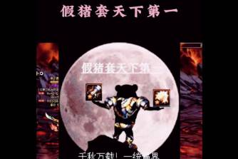 假猪套天下第一是什么意思