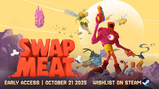 ‌《血肉置换》怪诞肉鸽射击新作登场