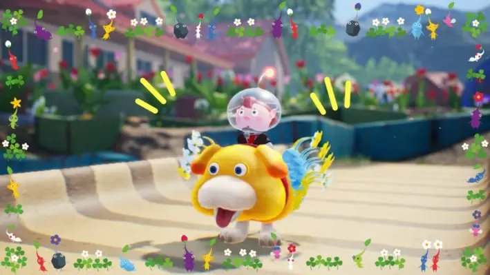 《皮克敏4》全新模式与装饰皮克敏登场