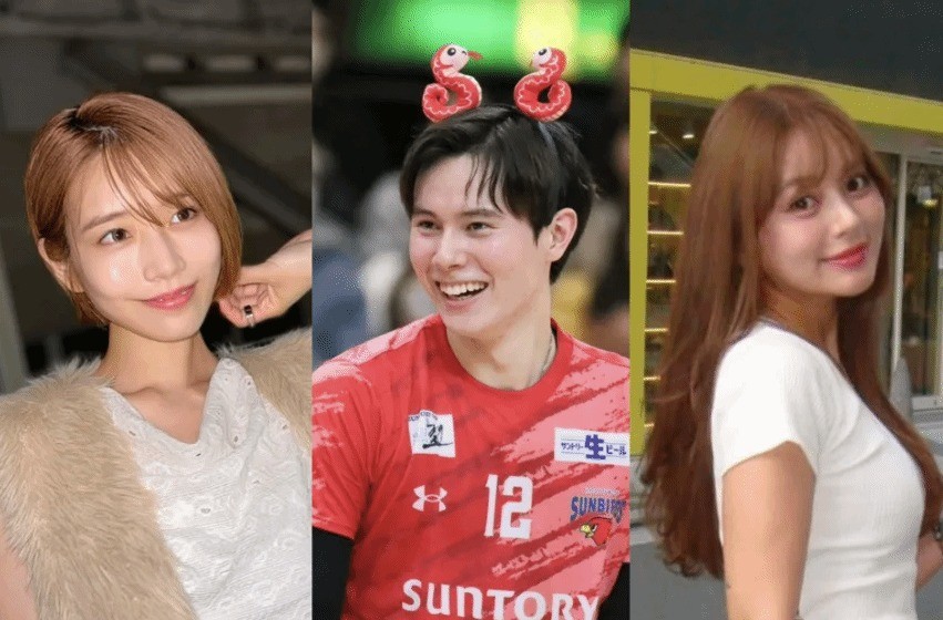 日本排球新星高桥蓝被曝同时交往女星与网红