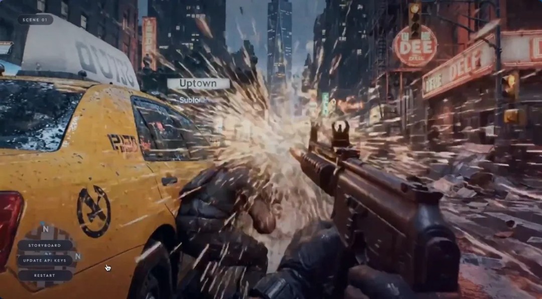 ‌投资人演示AI游戏构想遭群嘲 技术进步还是视觉灾难？