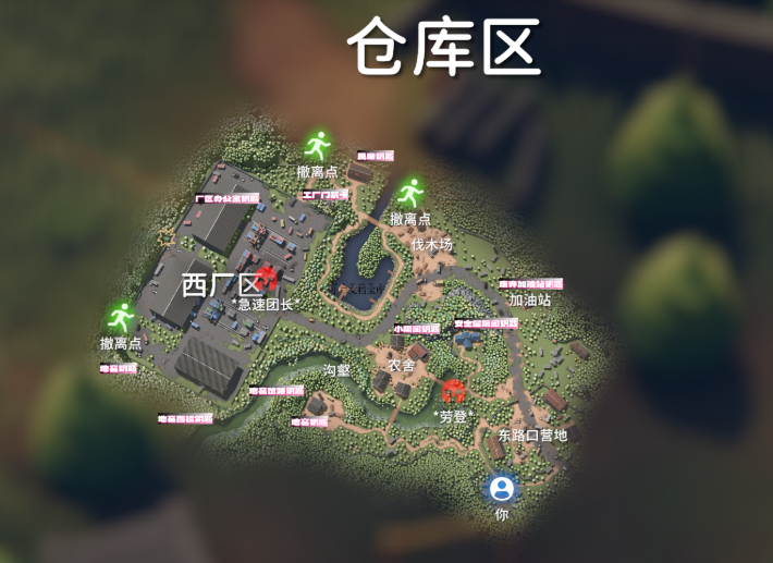 《逃离鸭科夫》仓库区高价值资源分布详解