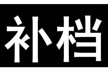 补档是什么意思
