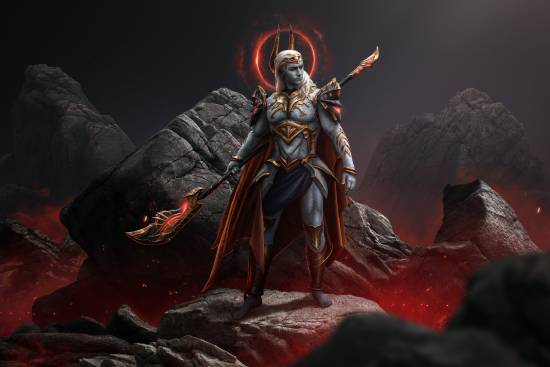 《LOL》新英雄亞恒COS：冷峻暗裔！