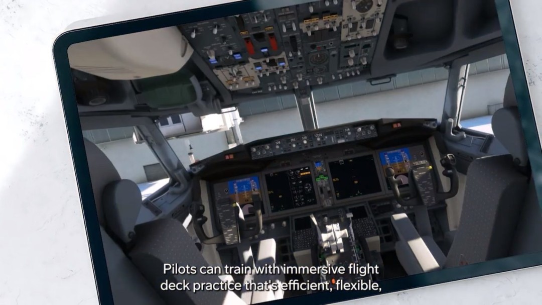 ‌波音引入《微软飞行模拟器》技术开发虚拟飞行员训练系统