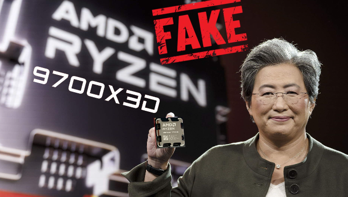 ?AMD澄清銳龍7 9700X3D為虛假型號