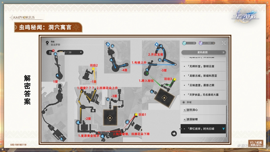 ?《崩壞星穹鐵道》3.7版本「蟲鳴秘聞:洞穴寓言」成就解鎖全流程?