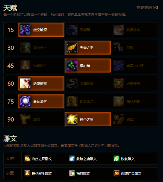 ?《魔獸世界》國(guó)服熊貓人之謎前夕神圣牧天賦雕文搭配推薦?