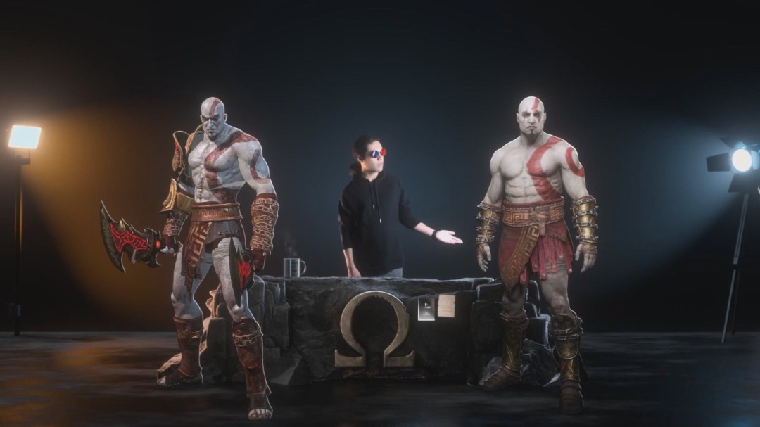 《战神》虚幻5重制版奎爷混沌之刃再现神威