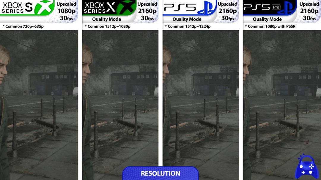 ‌《寂静岭2：重制版》Xbox Series X版运行表现优于PS5平台