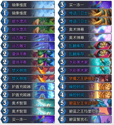 炉石传说时空穿行：双龙法卡组构筑攻略与实战指南