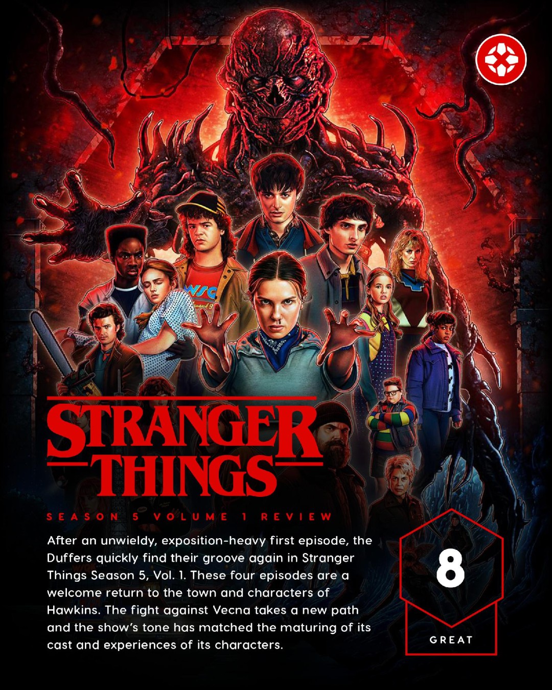 ‌《怪奇物语》最终季热播斩获高分